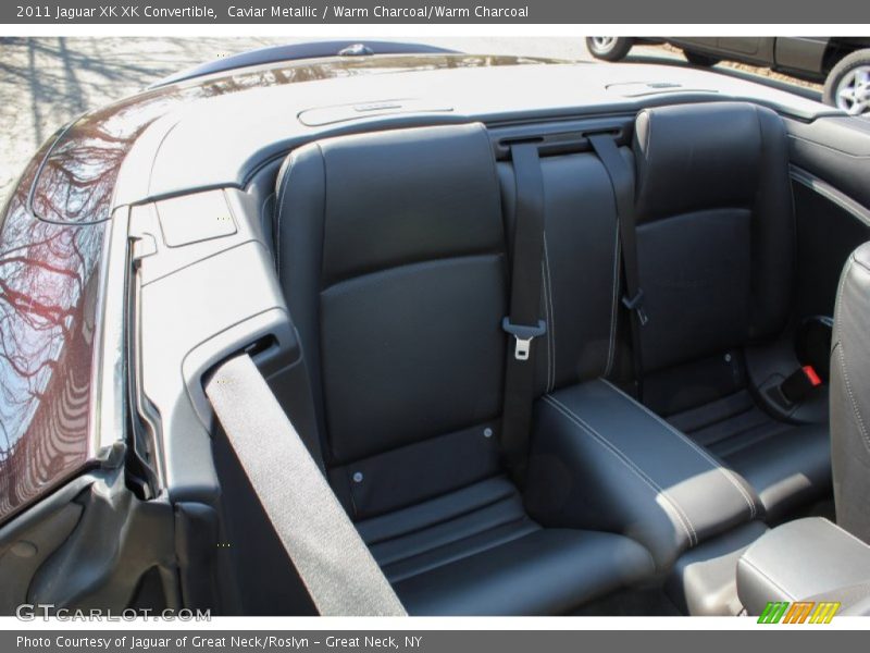 Caviar Metallic / Warm Charcoal/Warm Charcoal 2011 Jaguar XK XK Convertible