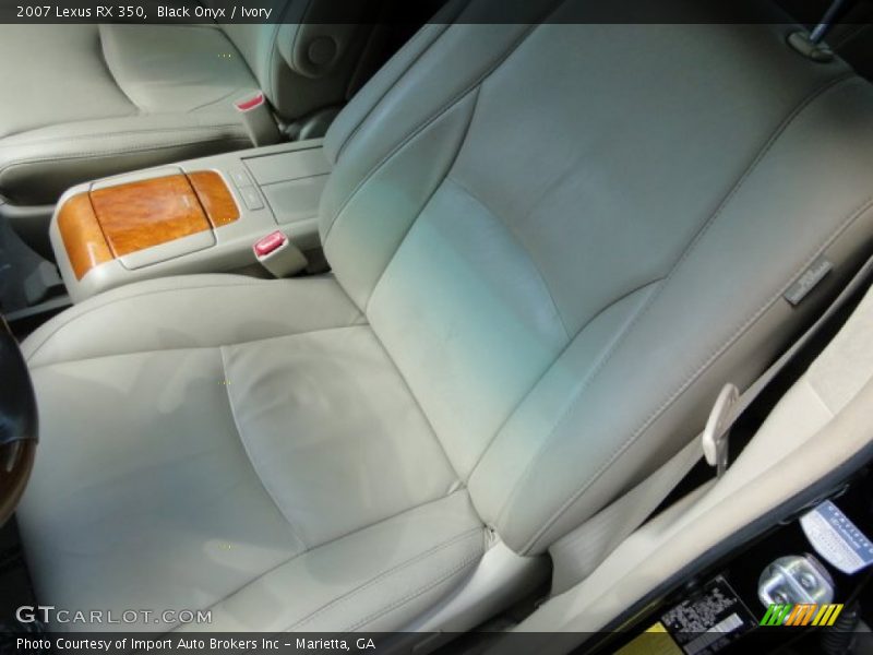 Black Onyx / Ivory 2007 Lexus RX 350