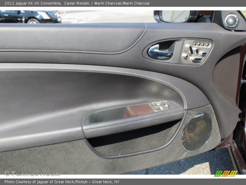 Caviar Metallic / Warm Charcoal/Warm Charcoal 2011 Jaguar XK XK Convertible