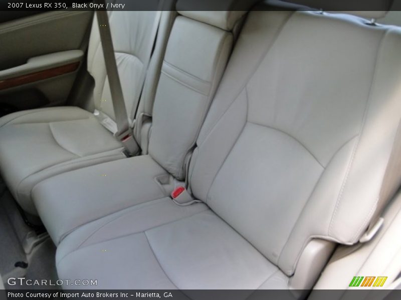 Black Onyx / Ivory 2007 Lexus RX 350