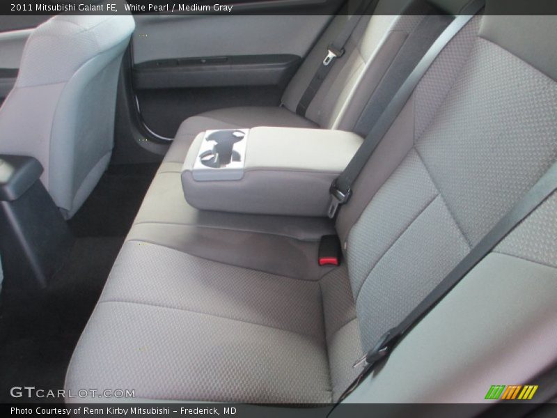 White Pearl / Medium Gray 2011 Mitsubishi Galant FE