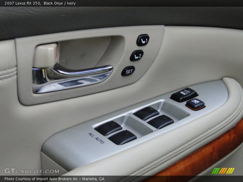 Black Onyx / Ivory 2007 Lexus RX 350