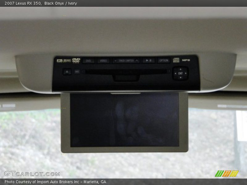 Black Onyx / Ivory 2007 Lexus RX 350