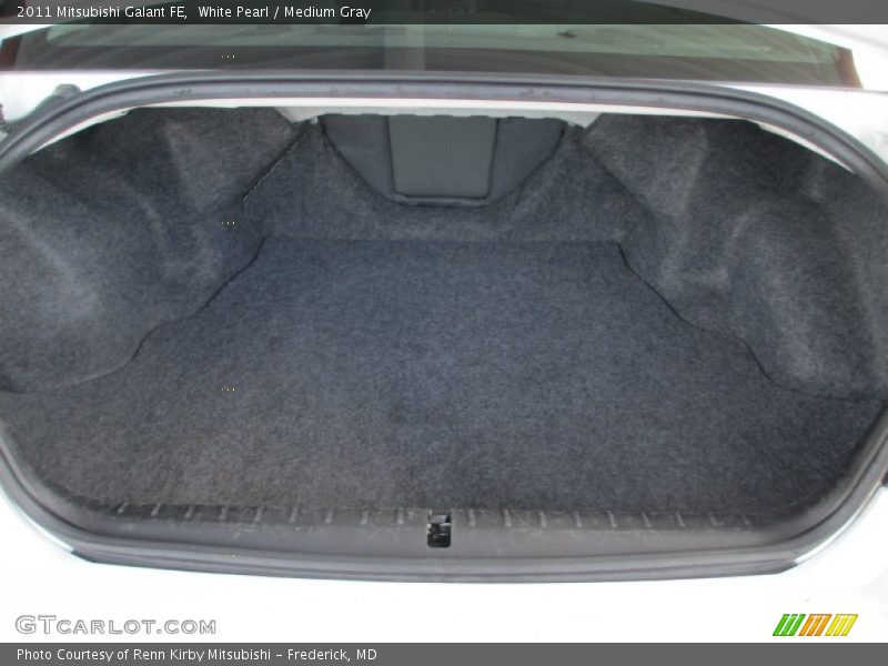 White Pearl / Medium Gray 2011 Mitsubishi Galant FE