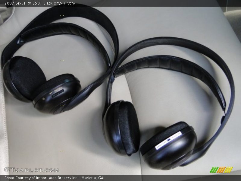 Black Onyx / Ivory 2007 Lexus RX 350