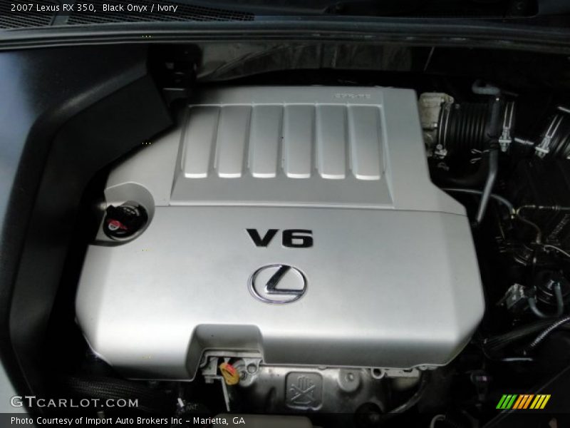 Black Onyx / Ivory 2007 Lexus RX 350