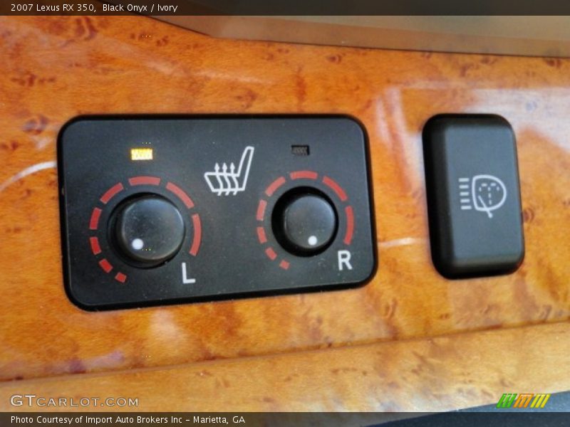 Black Onyx / Ivory 2007 Lexus RX 350