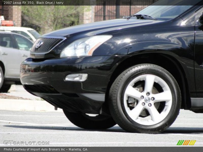 Black Onyx / Ivory 2007 Lexus RX 350