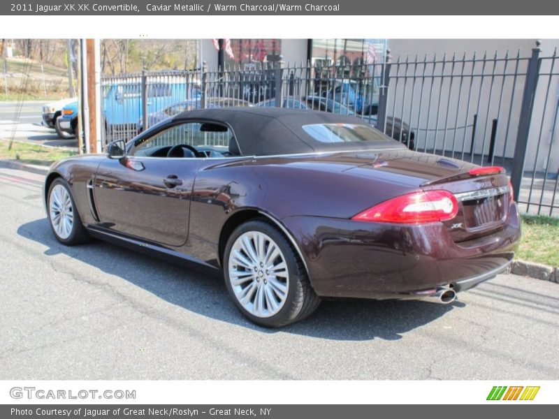 Caviar Metallic / Warm Charcoal/Warm Charcoal 2011 Jaguar XK XK Convertible