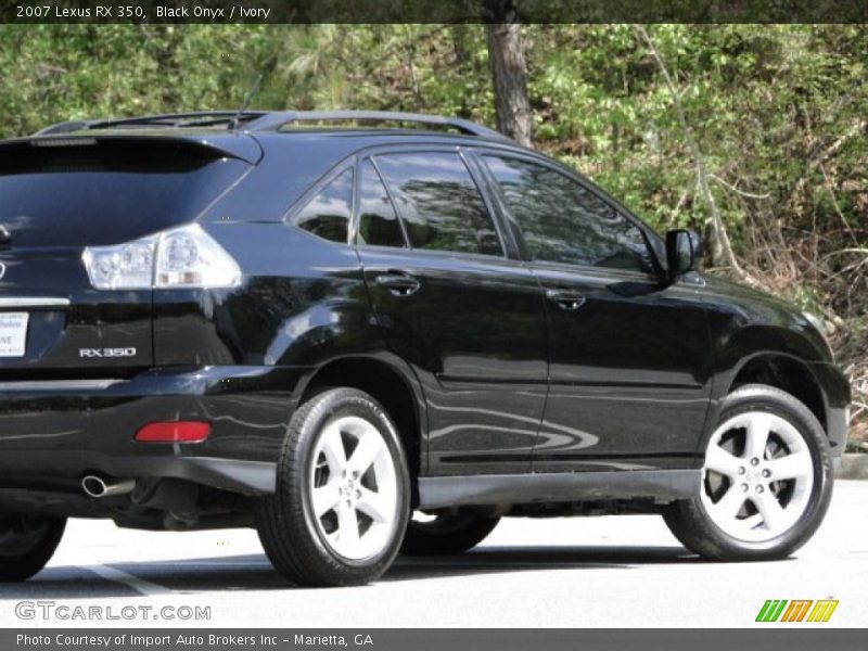 Black Onyx / Ivory 2007 Lexus RX 350