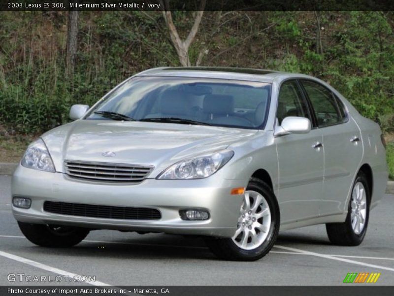Millennium Silver Metallic / Ivory 2003 Lexus ES 300
