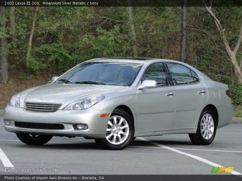 Millennium Silver Metallic / Ivory 2003 Lexus ES 300