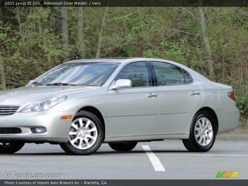 Millennium Silver Metallic / Ivory 2003 Lexus ES 300