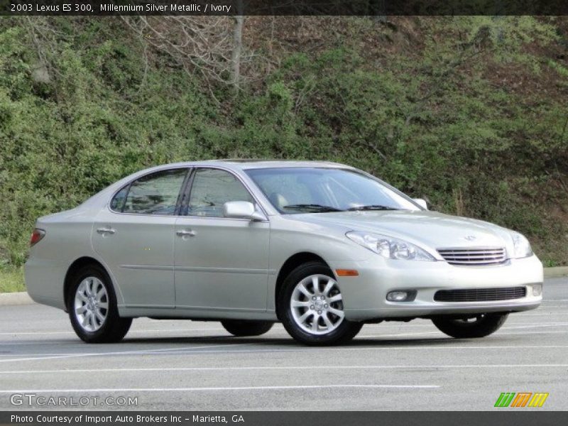 Millennium Silver Metallic / Ivory 2003 Lexus ES 300