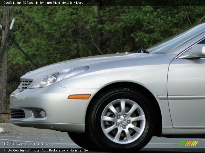 Millennium Silver Metallic / Ivory 2003 Lexus ES 300