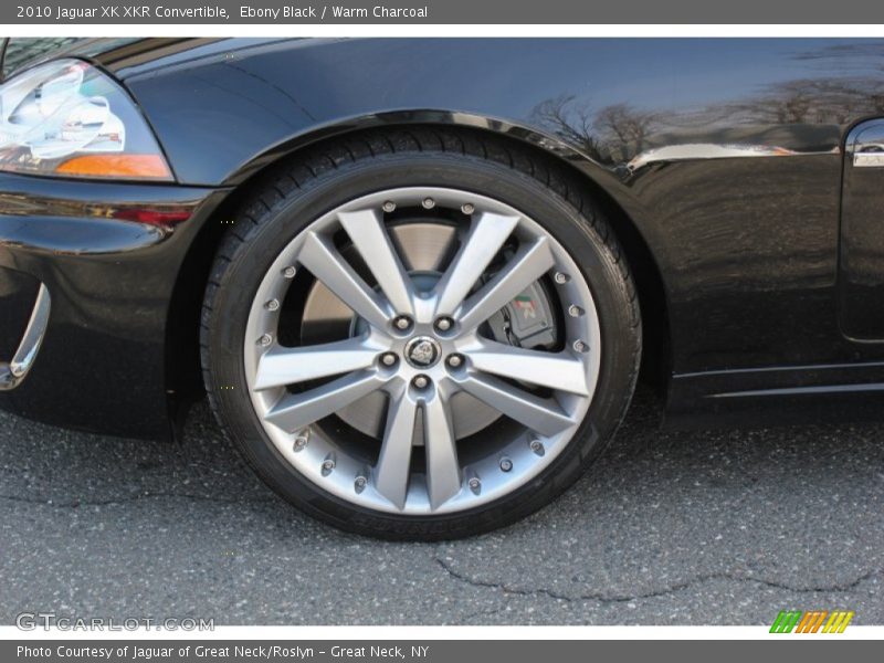 Ebony Black / Warm Charcoal 2010 Jaguar XK XKR Convertible