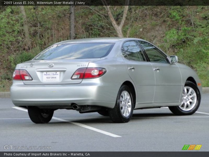 Millennium Silver Metallic / Ivory 2003 Lexus ES 300