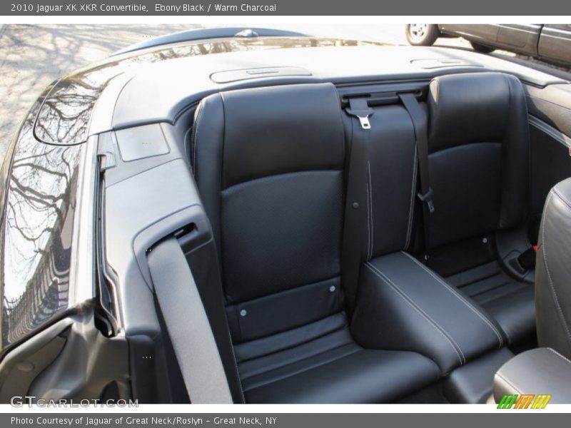 Ebony Black / Warm Charcoal 2010 Jaguar XK XKR Convertible