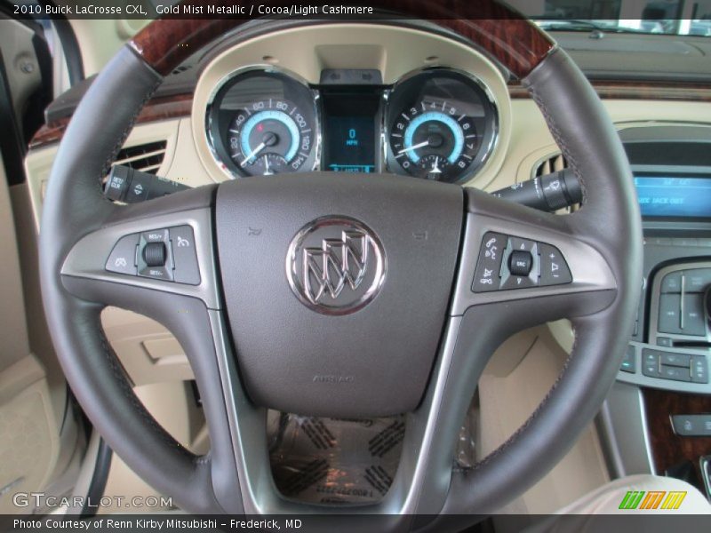  2010 LaCrosse CXL Steering Wheel