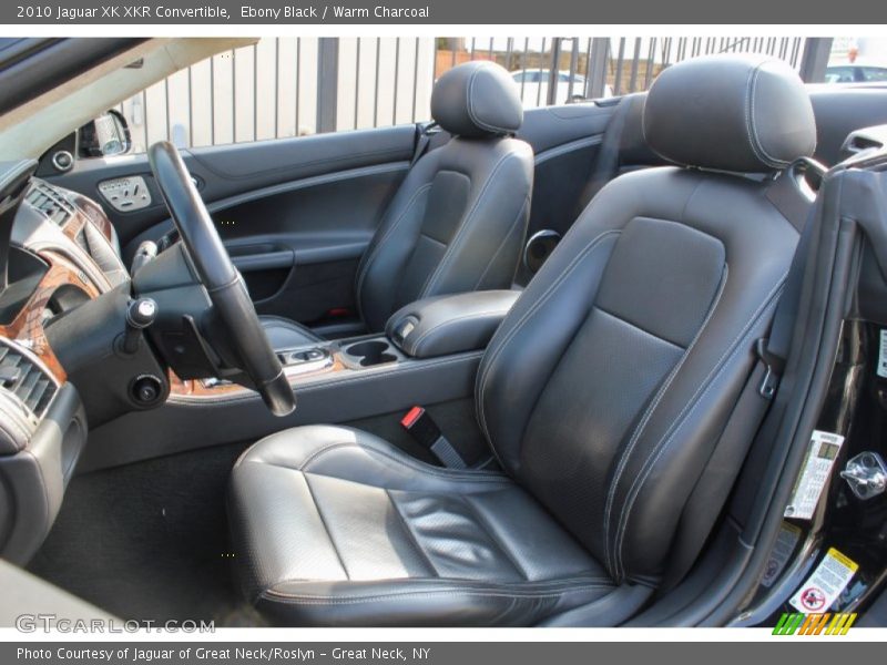 Ebony Black / Warm Charcoal 2010 Jaguar XK XKR Convertible