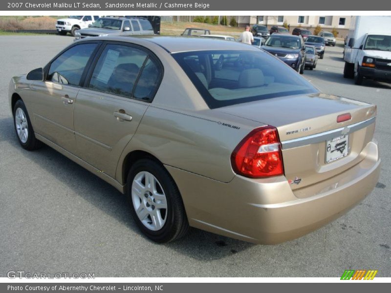 Sandstone Metallic / Cashmere Beige 2007 Chevrolet Malibu LT Sedan