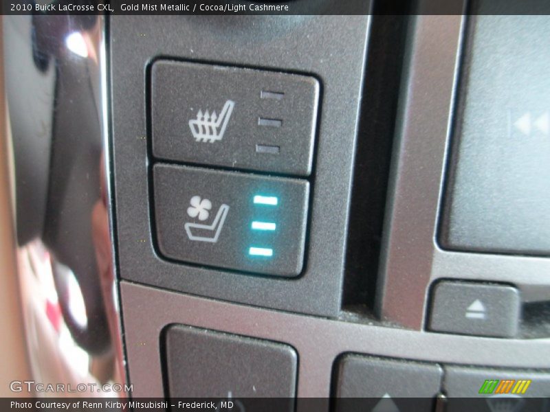 Gold Mist Metallic / Cocoa/Light Cashmere 2010 Buick LaCrosse CXL