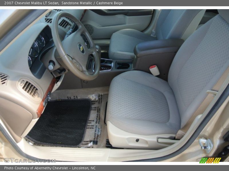 Sandstone Metallic / Cashmere Beige 2007 Chevrolet Malibu LT Sedan