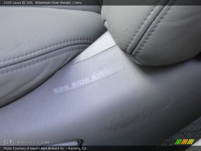 Millennium Silver Metallic / Ivory 2003 Lexus ES 300