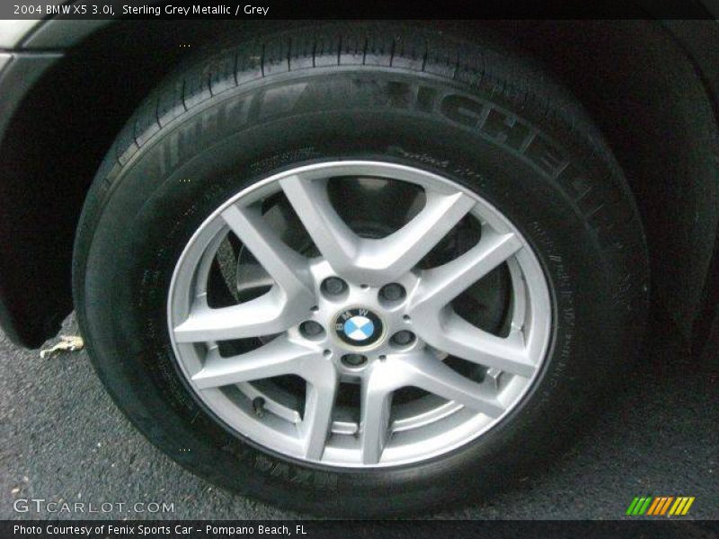 Sterling Grey Metallic / Grey 2004 BMW X5 3.0i