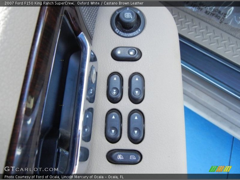 Oxford White / Castano Brown Leather 2007 Ford F150 King Ranch SuperCrew