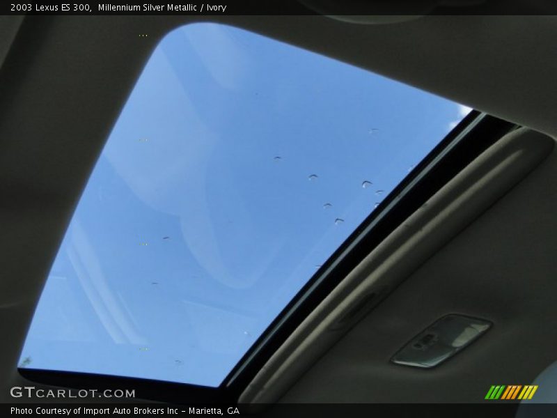 Millennium Silver Metallic / Ivory 2003 Lexus ES 300