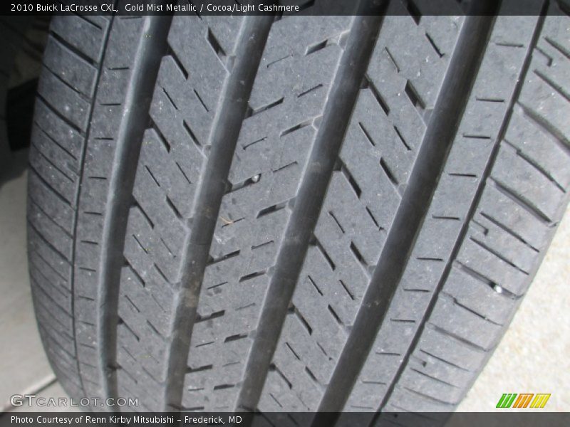 Gold Mist Metallic / Cocoa/Light Cashmere 2010 Buick LaCrosse CXL