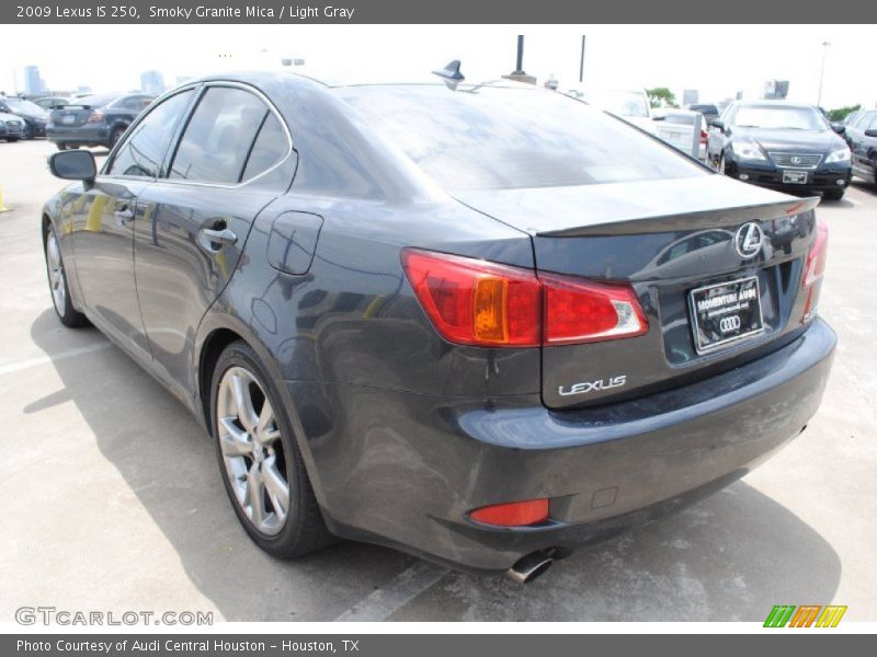 Smoky Granite Mica / Light Gray 2009 Lexus IS 250