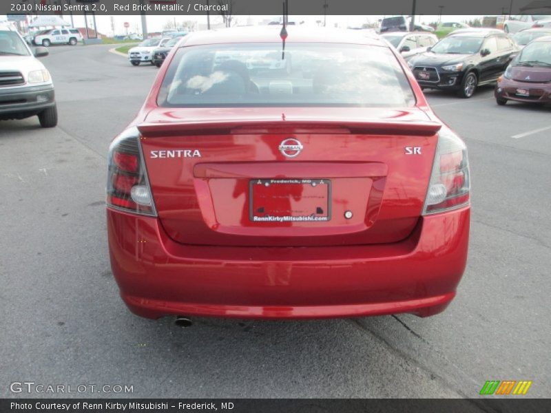 Red Brick Metallic / Charcoal 2010 Nissan Sentra 2.0