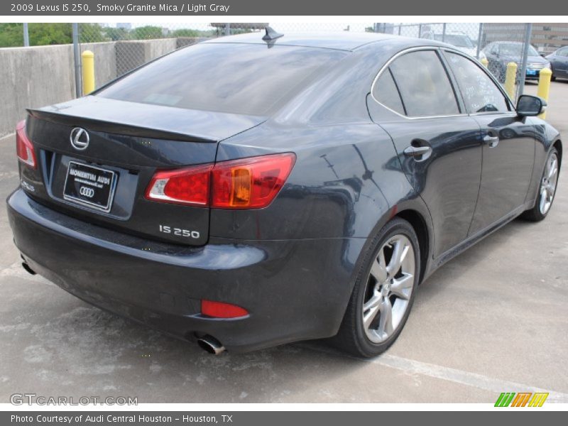 Smoky Granite Mica / Light Gray 2009 Lexus IS 250