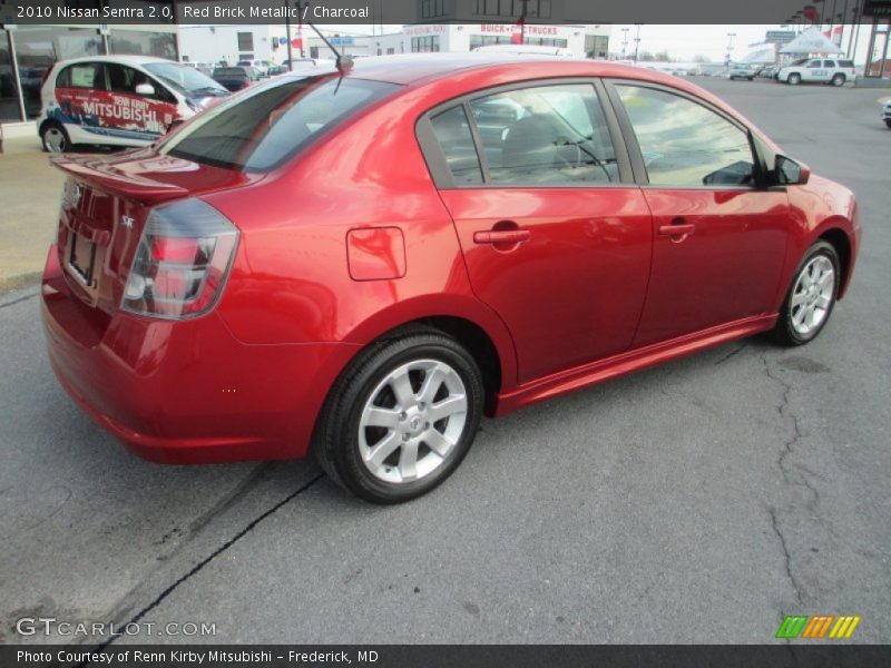 Red Brick Metallic / Charcoal 2010 Nissan Sentra 2.0