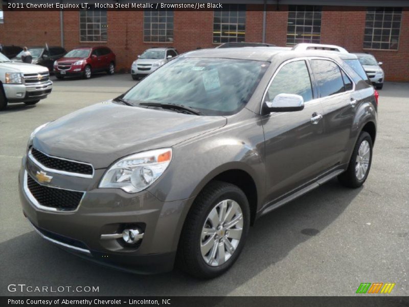 Mocha Steel Metallic / Brownstone/Jet Black 2011 Chevrolet Equinox LT