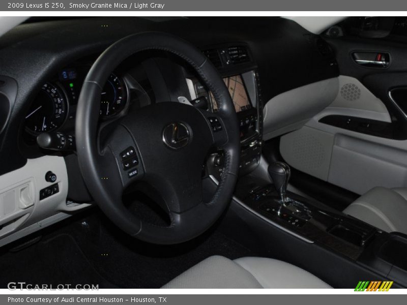 Smoky Granite Mica / Light Gray 2009 Lexus IS 250
