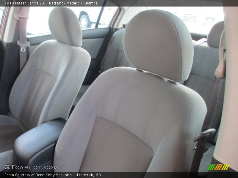 Red Brick Metallic / Charcoal 2010 Nissan Sentra 2.0