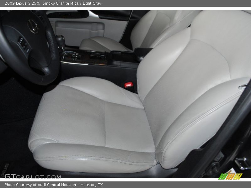 Smoky Granite Mica / Light Gray 2009 Lexus IS 250