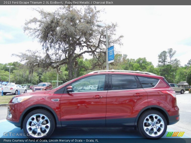  2013 Escape Titanium 2.0L EcoBoost Ruby Red Metallic