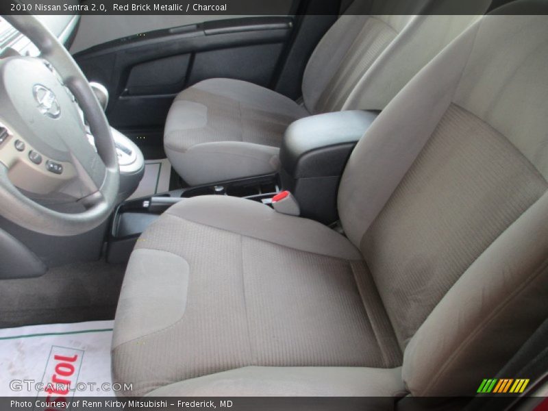 Red Brick Metallic / Charcoal 2010 Nissan Sentra 2.0