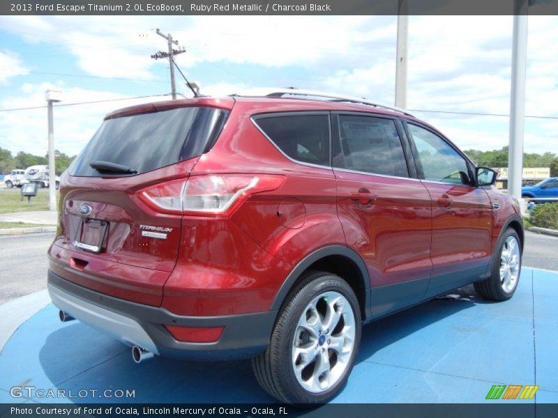  2013 Escape Titanium 2.0L EcoBoost Ruby Red Metallic