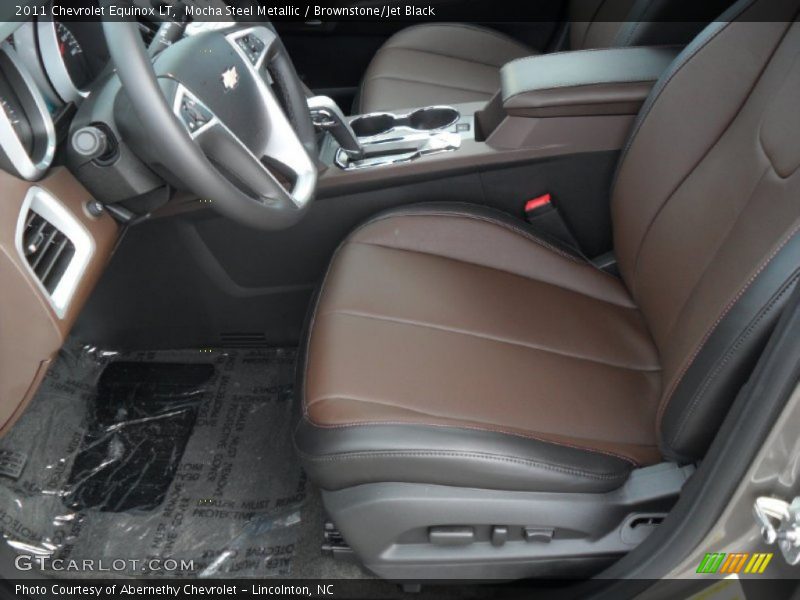 Mocha Steel Metallic / Brownstone/Jet Black 2011 Chevrolet Equinox LT