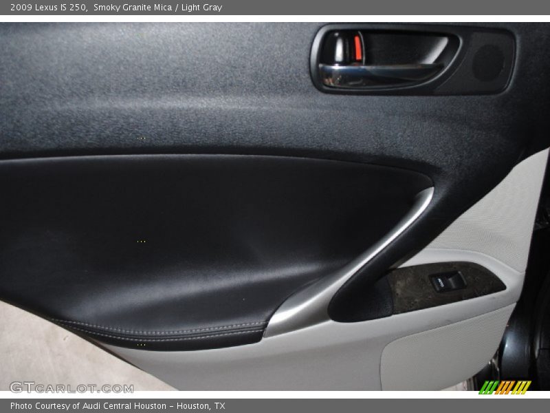 Smoky Granite Mica / Light Gray 2009 Lexus IS 250