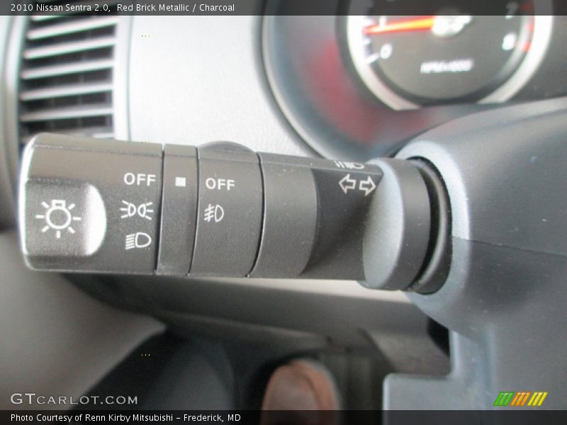 Red Brick Metallic / Charcoal 2010 Nissan Sentra 2.0