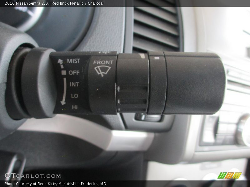 Red Brick Metallic / Charcoal 2010 Nissan Sentra 2.0
