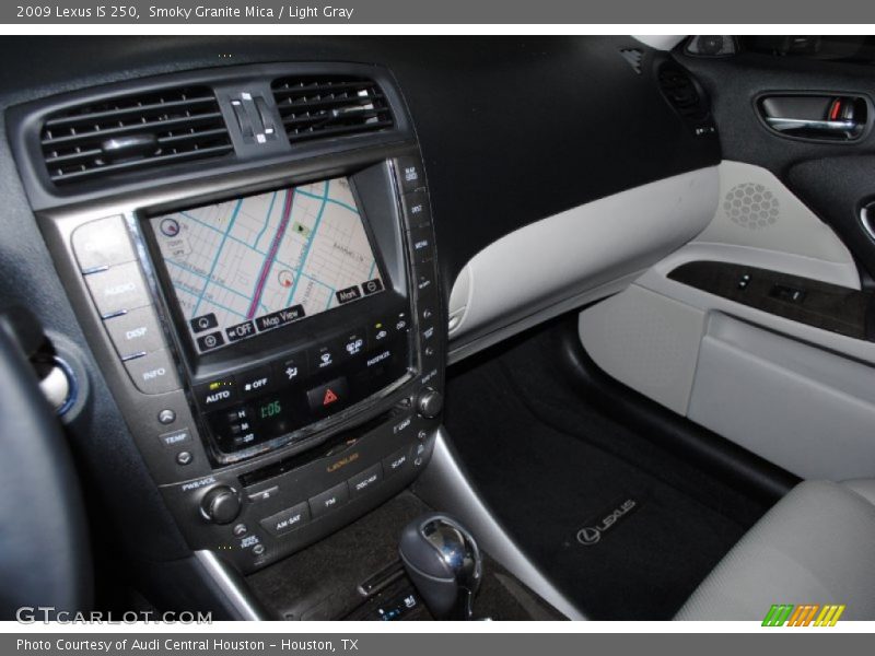 Smoky Granite Mica / Light Gray 2009 Lexus IS 250