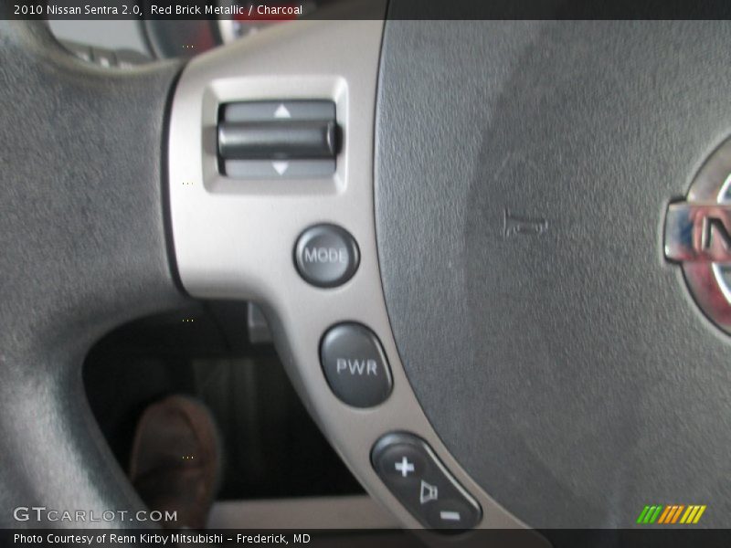 Red Brick Metallic / Charcoal 2010 Nissan Sentra 2.0