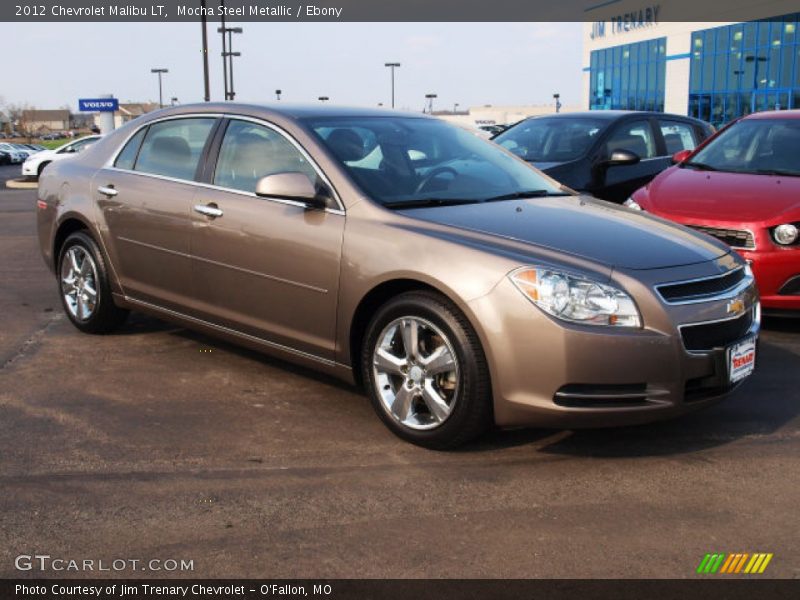 Mocha Steel Metallic / Ebony 2012 Chevrolet Malibu LT